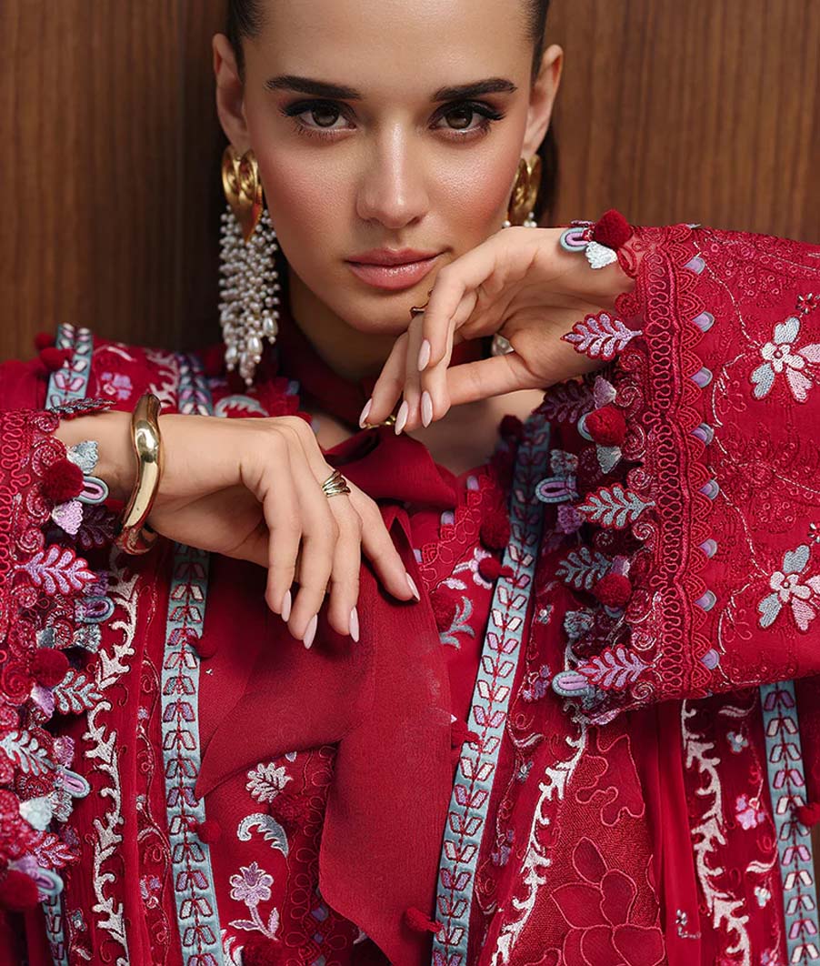 RUBY Qalamkar chikenkari 2