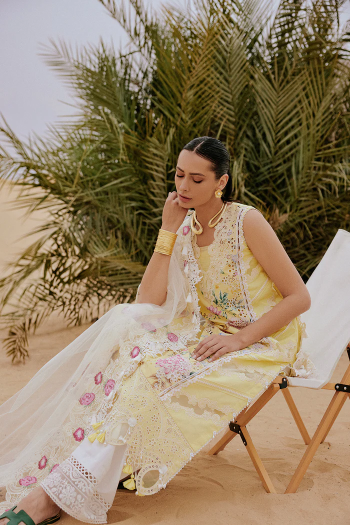 Saira Rizwan Luxury Lawn 2026 | AREZOU-SRL26-04 3