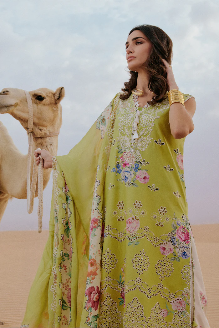 Saira Rizwan Luxury Lawn 2026 | NAVA-SRL26-08 2