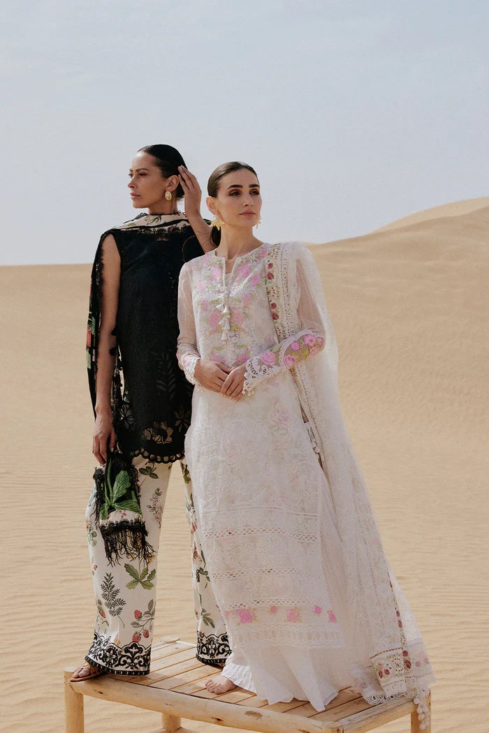 Saira Rizwan Luxury Lawn 2026 | IZEL-SRL26-09 4